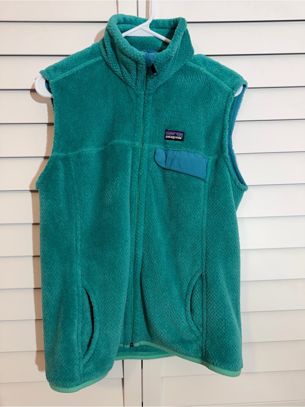 Patagonia Women’s Teal Fleece Vest